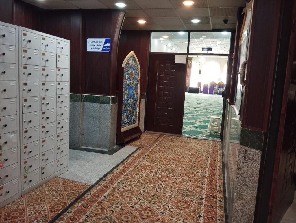 مسجد الزهرا احمد اباد مشهد-تشریفات سفیر