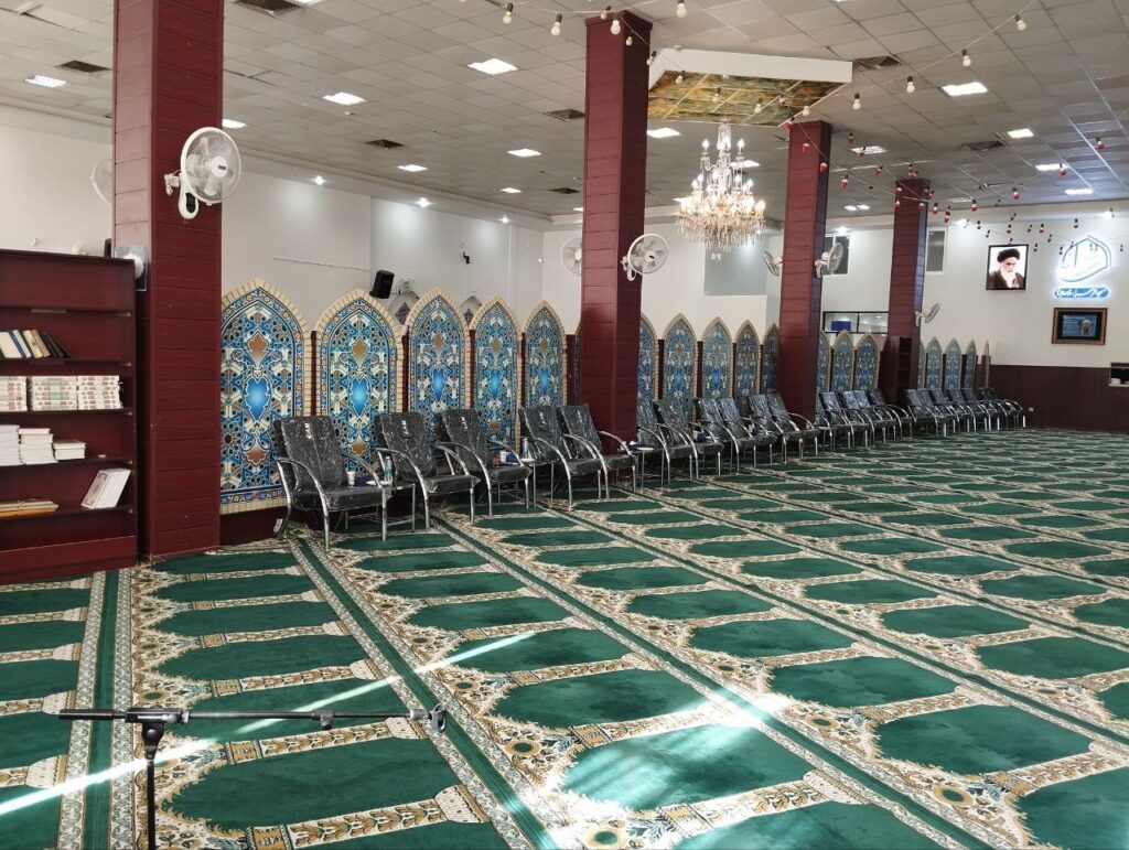 مسجد الزهرا احمد اباد مشهد-تشریفات سفیر