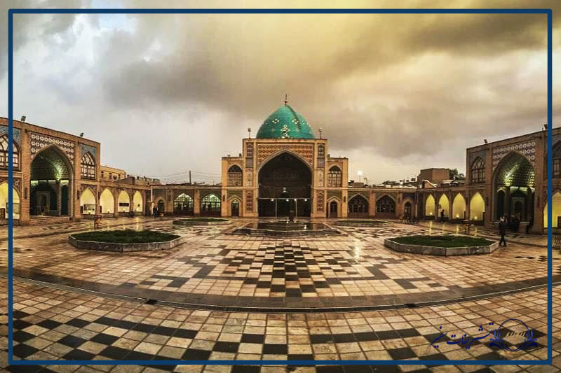 12 تا از زیباترین مساجد ایران به همراه عکس 12 مسجد جامع زنجان-تشریفات سفیر