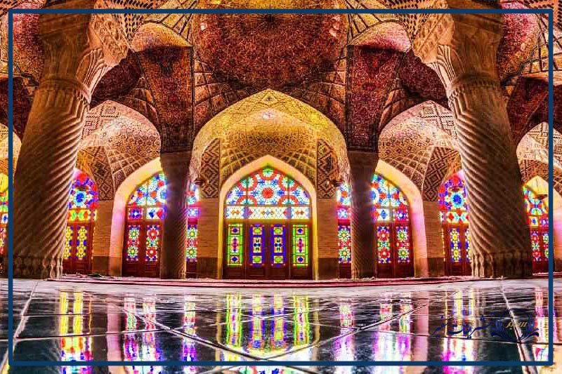 12 تا از زیباترین مساجد ایران به همراه عکس 1 مسجد نصیرالملک، شیراز